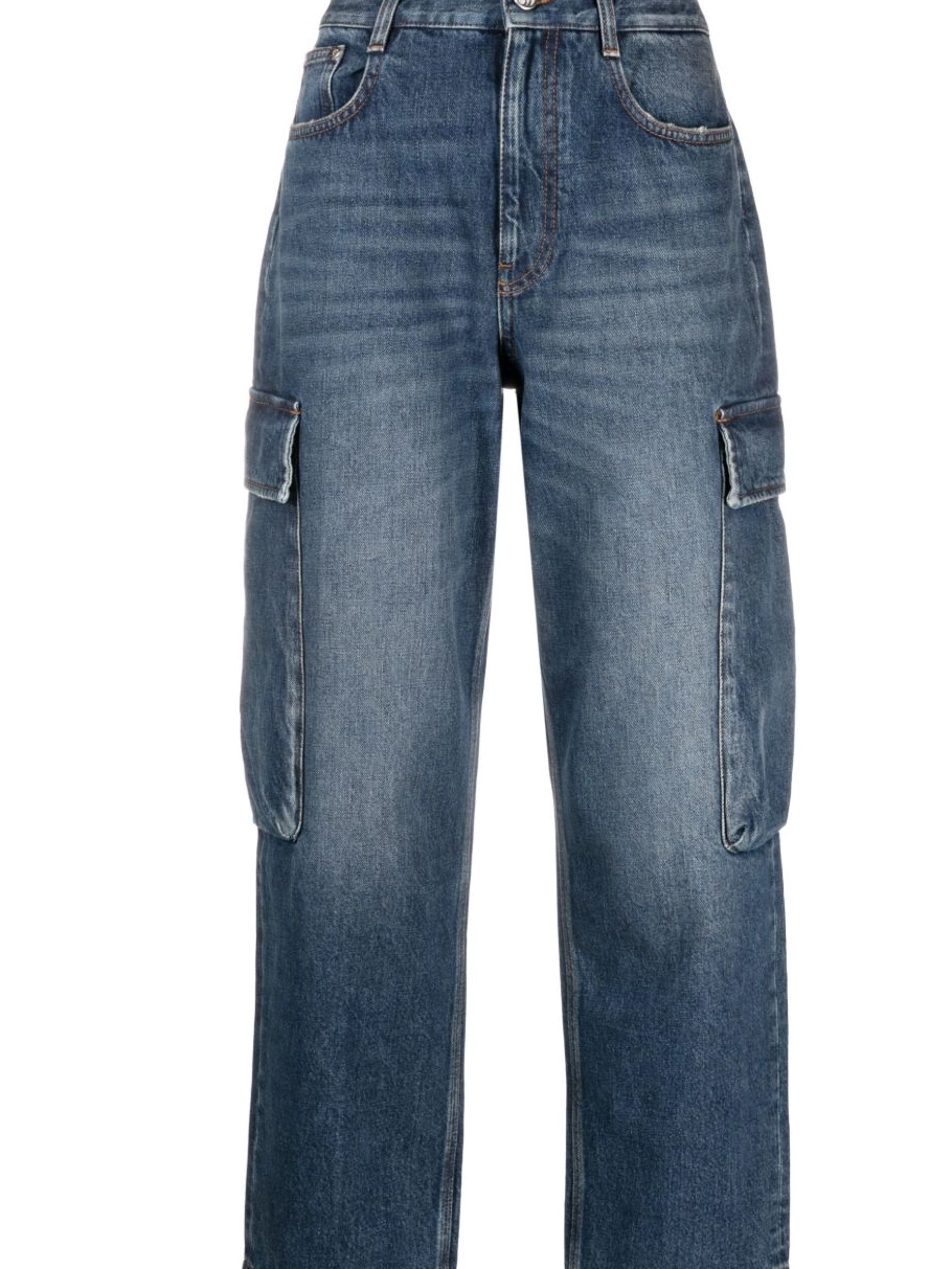 Cheap jeans Women cargo cropped McCartney Stella 0807